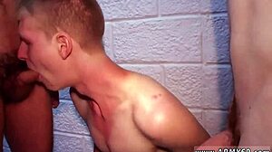 military guys in the shower jerking off and orgy gay training the new