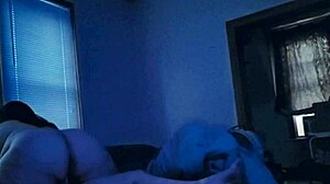 bbw wife caught fucking on hidden cam with creampie 😲