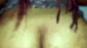 latina babe twerks and gets creampied by big black cock