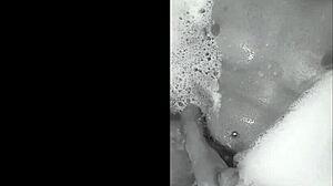 Brazilian Amateurs Playing In The Bathtub With Sexy Cumshot Fun.