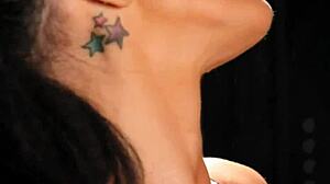 romi rain contrasts big tits and ass with pussy play in brunette pornstar action