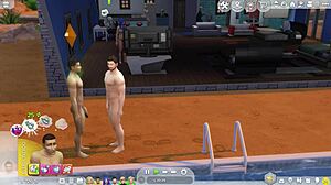 el sim hetero finally gives in to temptation