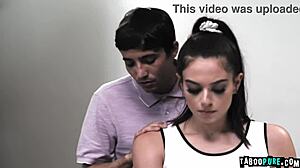 वाह! ट्यूटर रिकी स्पैनिश ने स्टूडेंट सोफिया बर्न्स की टाइट गांड मारी!