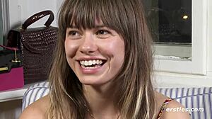 All Natural Carla Fingers Hairy Beaver