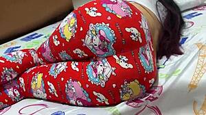 Wow! Hijastra's Big Ass Tempts Stepdad in Homemade Amateur Clip!