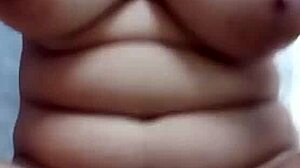 desi indian village girl films wet fingering in bathroom for boyfriend