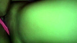 Latina Stepsister Gets Aroused Watching Videos, Shows Huge Ass