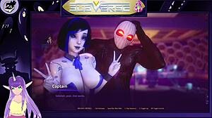 In the animated game, StudioFOW's Subverse part 10 features busty milf characters in hentai action.