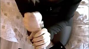 Blonde With Small 18+ Breasts Sucks Huge Cock