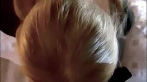 Blonde With Small 18+ Breasts Sucks Huge Cock