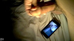 someone pays tribute to the cum luvin chloe coxx with loads of sticky fun