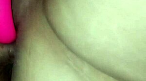 I pleasure myself with dildo to orgasm