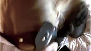 Blonde With Small 18+ Breasts Sucks Huge Cock