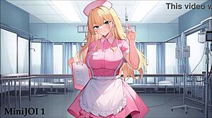 Minijois hentai for quick cum with nurse girlfriend and hypnosis instructions
