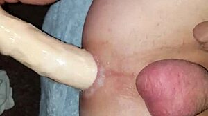 Stepsister emerges from shower in lingerie ready for juicy blowjob and creampie in her big ass