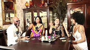 Brazilian blonde gains sensual title with toy gift. She shines in erotic oral and assfucking at Villa Fonttina event like a sexy star.