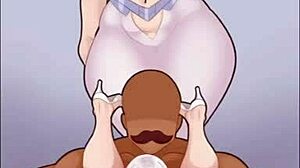 Sunny Sundown in hentai parody with anal and creampie scenes