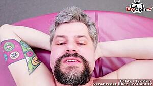 I am a skinny mature german housewife trying amateur casting