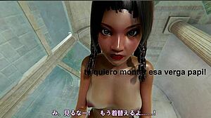 i'm a latina prostitute in honey select 2 3d sucking dick at the bar