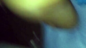 Foreign babe gets BBC creampie doggy.