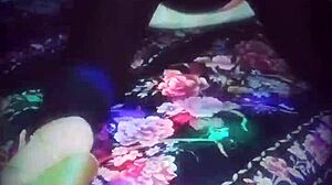 Sharon Dresses as Slut After Work for Husband's Ass Licking!