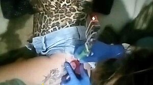 Tattooed Blonde Milf Gives Ass In Anal POV Pornstar Session. Third Tattoo Hurt More Than Assfucking Reality