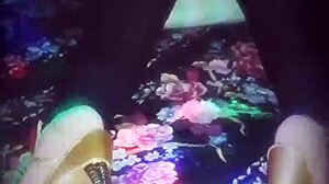 Sharon Dresses as Slut After Work for Husband's Ass Licking!