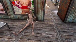 Exploring Little Vegas in Fallout 4 with Intriguing 18+ Elements