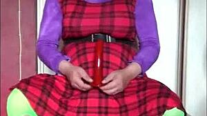 i will never forget this homemade bisexual encounter with crossdressing, deepthroat, and humiliation.