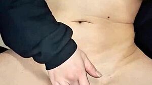 Latina Novinha's Big Pussy Cums In Cowgirl Tattoo