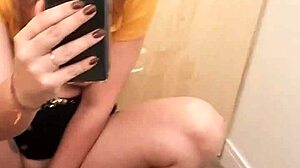 Caught Jerking Off in the Shop's Changing Room