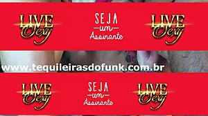 Live Sexy Action! Brazilian Crossdresser Fucks Camera Man Hard!