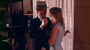 Tramp Sneaks Woman Away for Secret Room Encounter.