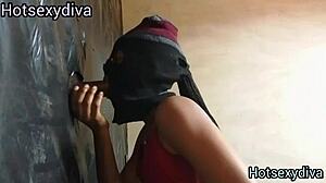 African Glory Hole Sucking and Fucking Humongous Black Cock!