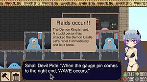 Does slime take over demon king castle with creampie?