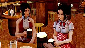 Harem hotel episode 174 unfolds in intriguing game setting.