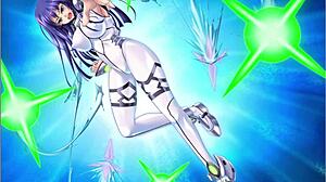 Shion in cruel magical angel final scene, brutal hentai!