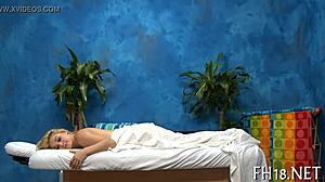 Real Massage Session Turns Into Steamy Hidden Action