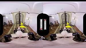 Batgirl Cosplay Slut Fucks Silly In VR
