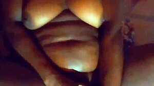 Wow! Ebony Milf Rocks a Tail in Her Ass!