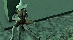 White queen fucks snow elf.