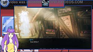 snow white's big tits in porn parody