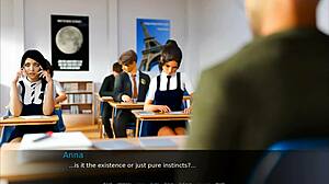 lets play anna - hard exam with big tits ass brunette action oh man its intense