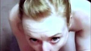 wow, my amateur ex-girlfriend is taking huge cum shots!