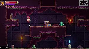 I'm playing Scarlet Maiden part 2, conquering the rogue-like to the second floor boss!