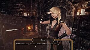 Perfect tits as the ultimate prize after battle.