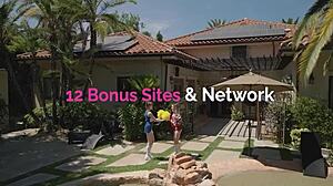 horny stepsisters get freaky on christmas