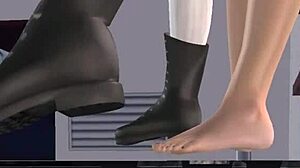 Are these three cute lesbian girls fingering pussy and ass in this animated 3D cartoon porn?