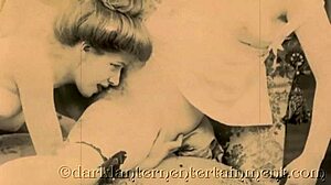 victorian gentleman confesses erotic threesome with teen and hairy pussy in vintage group fuck