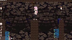 I feel so aroused by this futa hentai gameplay with intense anime game emotions building up inside me